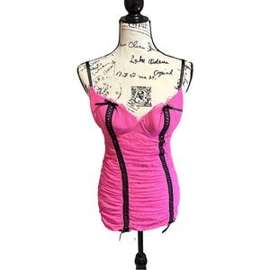 Victoria’s Secret “Sexy Little Things” Polka Dot Lace Teddy